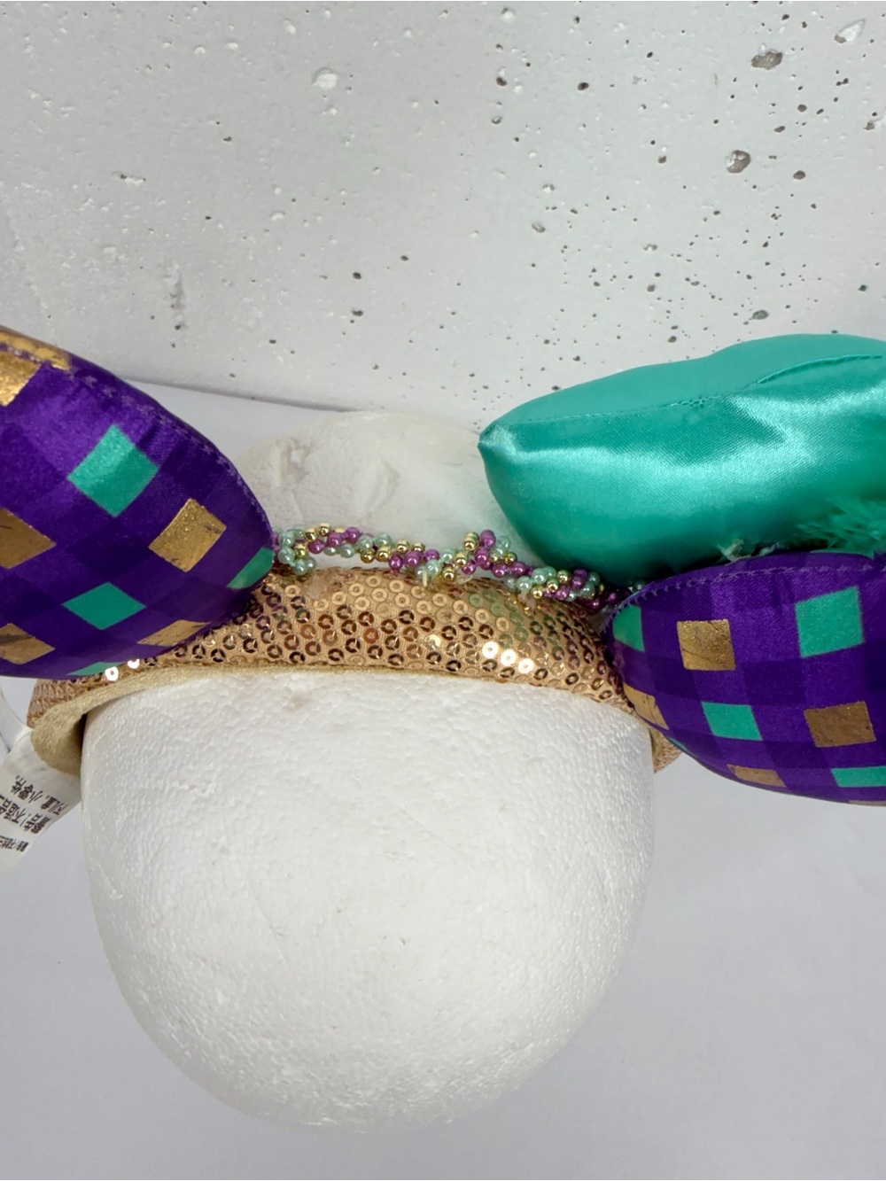 Disney Parks Mardi Gras Minnie Mouse Ears - Picture 9 of 14